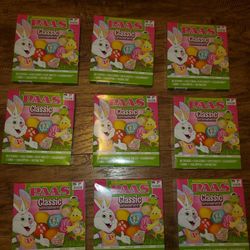 9 New PAAS Classic Easter Egg Coloring  Decorating Craft Kits Lot