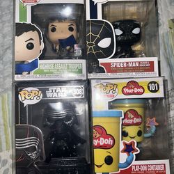 Bundle of 4 Funko Pops (New/Never Opened)