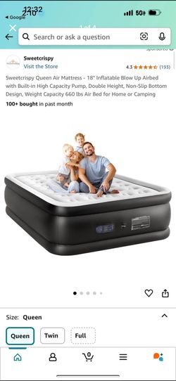 Queen Size Inflatable Mattress  