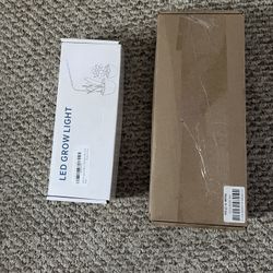 Two LED Grow Lights Full Spectrum 