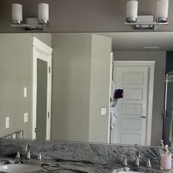 Bathroom mirror (flat) 