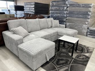 CORDUROY SECTIONAL