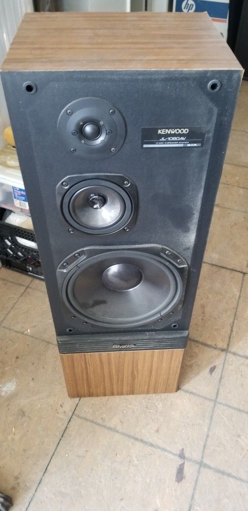 Vintage Kenwood speaker