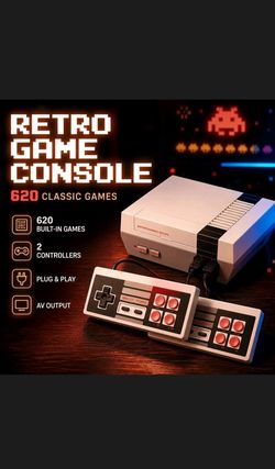 Retro game console