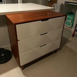 TOURACO DRESSER WHITE BROWN