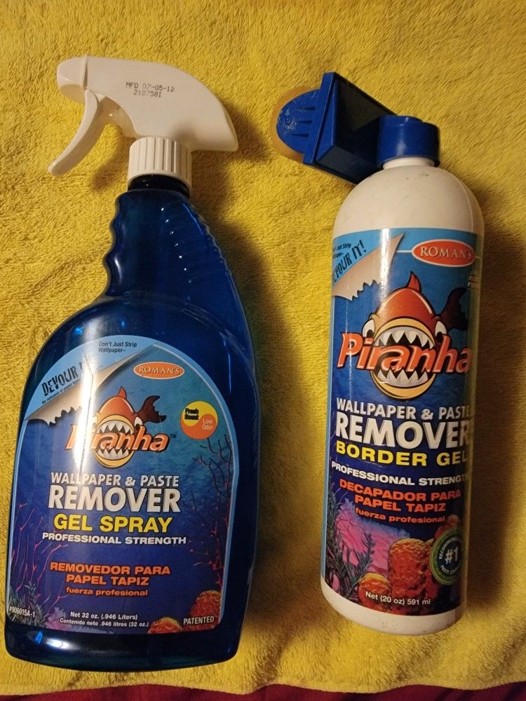 Piranha Wallpaper & Paste Remover Gel Spray/2 Units