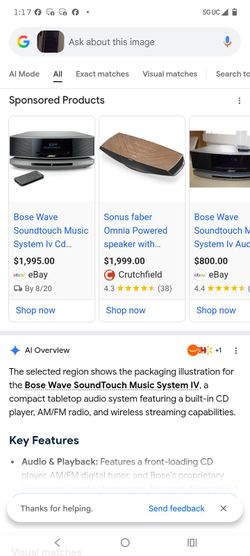 Bose soundwave system brand new inbox
