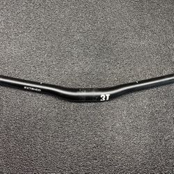 3T Extendo Riser Mountain Bike Handlebars 670mm Length x 31.8 Clamp Aluminum 