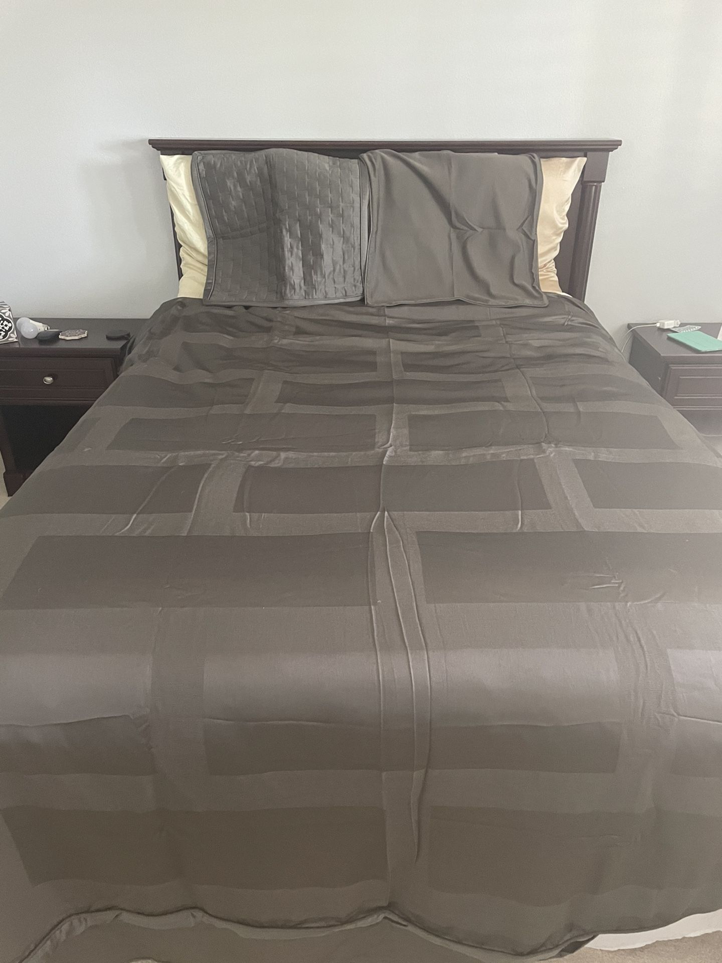 Macy's Hotel Collection Gray Bedding Set