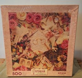 Springbok 500pc Puzzle-Still Sealed 'Victorian Letters'