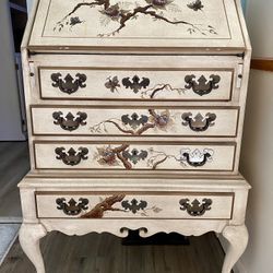 Vintage Maddox Secretary Desk With Key All Original