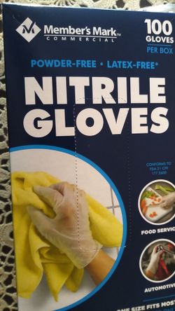Nitrile gloves