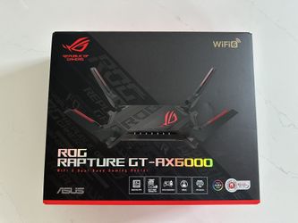 Asus GT-AX6000 Gaming Router – Dual-Band WiFi 6 – Excellent Condition