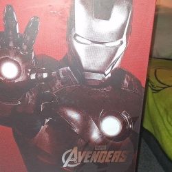 Hot Toys IRON MAN MARK VII 7 MK7 MMS185 Marvel's Avengers Movie NEW IN BOX