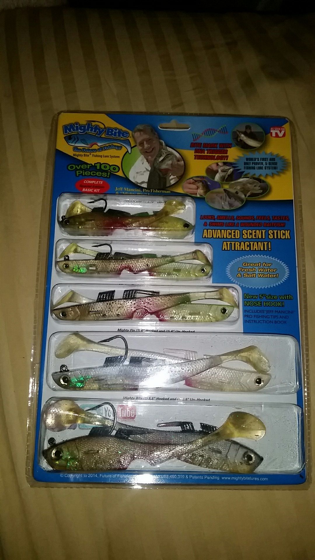 Selling 3 FISHING Lure sets (Brand new )