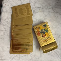Pokémon Gold Card