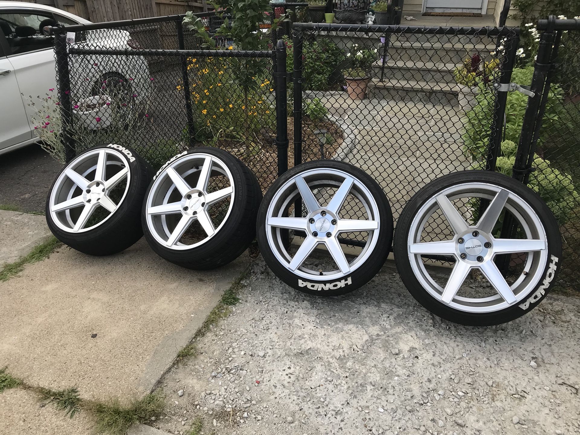 5x114.3 Sothis wheels and tires 20x10 +40 Honda Accord