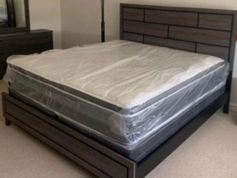 New King Size Mattress Bedding✅