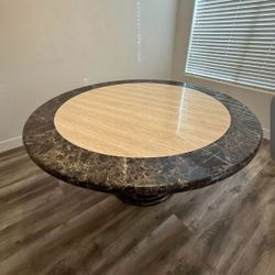 Marble Round Dining Table