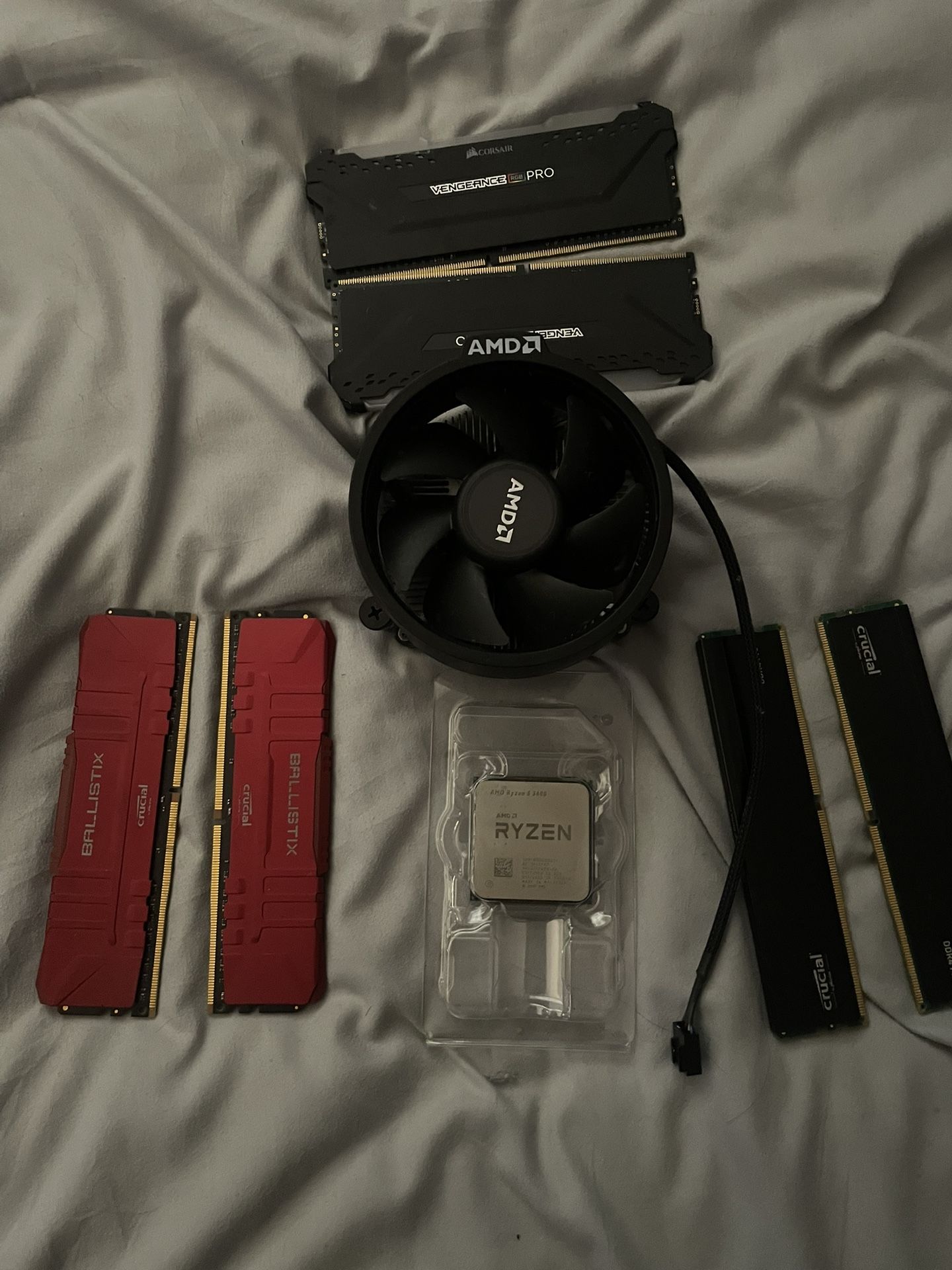 Ryzen 5 3600 + 32GB DDR4 3200MHz Combo – Plug & Play