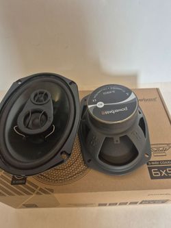 POWERBASS 1 PAIR 6×9 3 WAY 210 WATTS HIGH OUTPUT CAR SPEAKER