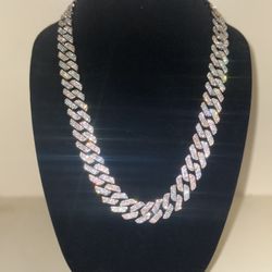Iced Out Cuban Link Chain