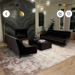1 CB2 Sofa Like New (only used for Staging)