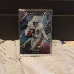 BO JACKSON 3 OF 8.  METALLIX  WILD CARD 