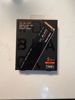 WD Black SN850X 2TB NVMe SSD