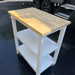 Trinity EcoStorage Kitchen Utility Cart / Workstation