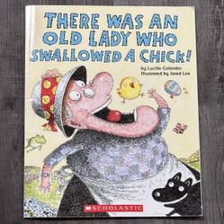 New Scholastic “There Was An Old Lady Who Swallowed A Chick!” Easter Book