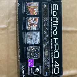 Focusrite Saffire PRO40 Audio Interface (please read desc.)
