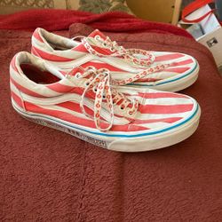 "Where Is Waldo" Vans, Man size 8.5