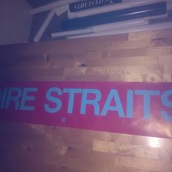 Authentic Dire Straights Promo Banner 