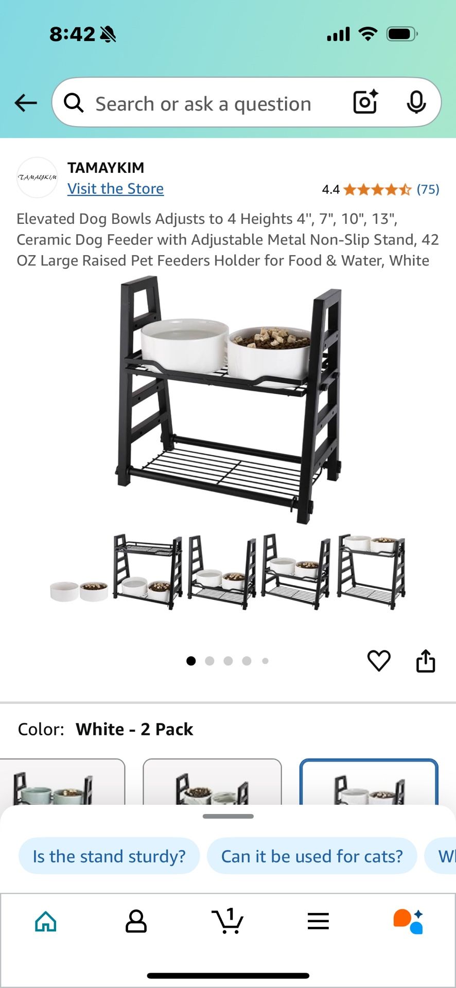 Elevated Dog Bowls 
