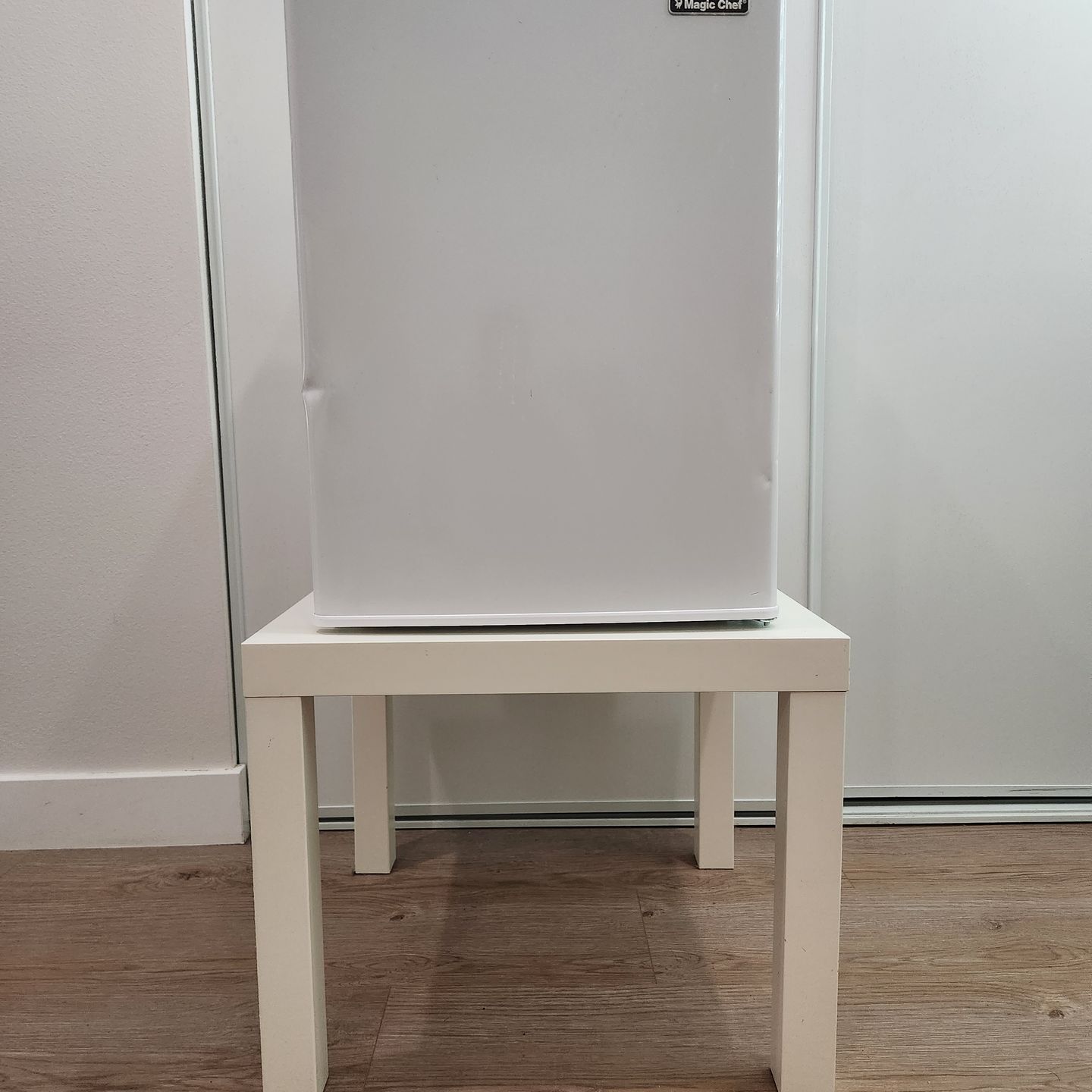 Magic Chef mini fridge and Insignia freezer