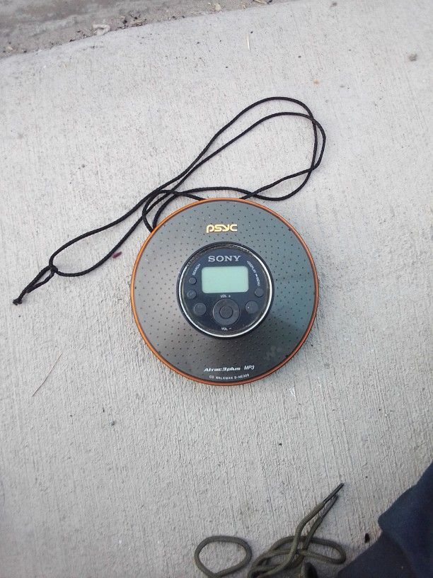 VINTAGE CD WALKMAN|SONY PSYC ATRAC3PLUS
