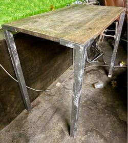 Wood Top Work Bench