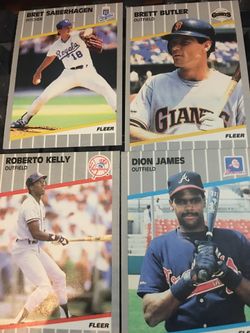 Baseball cards 1989