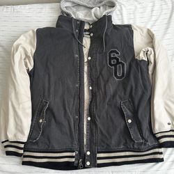 Nike Men’s Grey and Cream Jacket XL