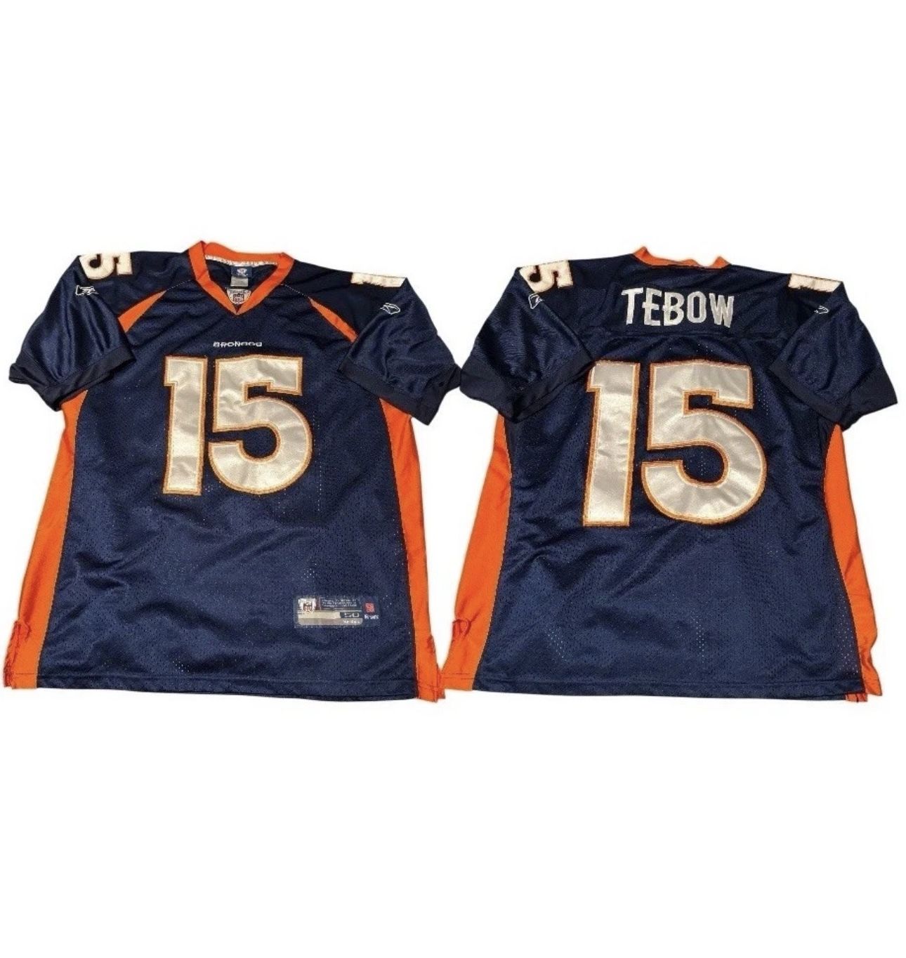 NFL Broncos Tim Tebow On Field Jersey