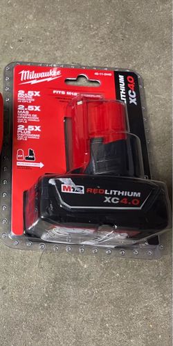 Milwaukee M12 XC4.0 Battery and Charger $70 obo