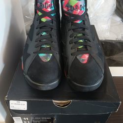 New Nike Air Jordan 7 Retro 30th Barcelona Nights Sneakers Shoes Men's Size 11