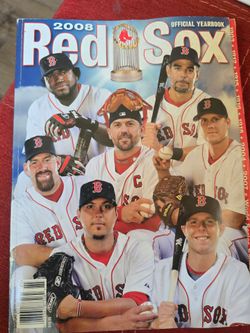 2008 red sox year book