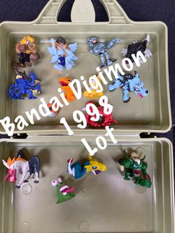 Rare 14 piece Lot set Bandai Digimon 1998