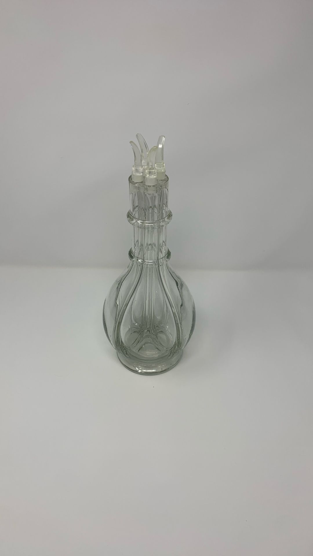 French "Fait Main" Decanter Hand Blown Glass