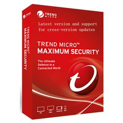 Trend Micro Maximum Security multi-language for PC, Mac, Android and iOS Product key card Windows10, 11 3 devices, 3 years
