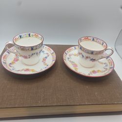 Vintage Minton Teacup Set of 2