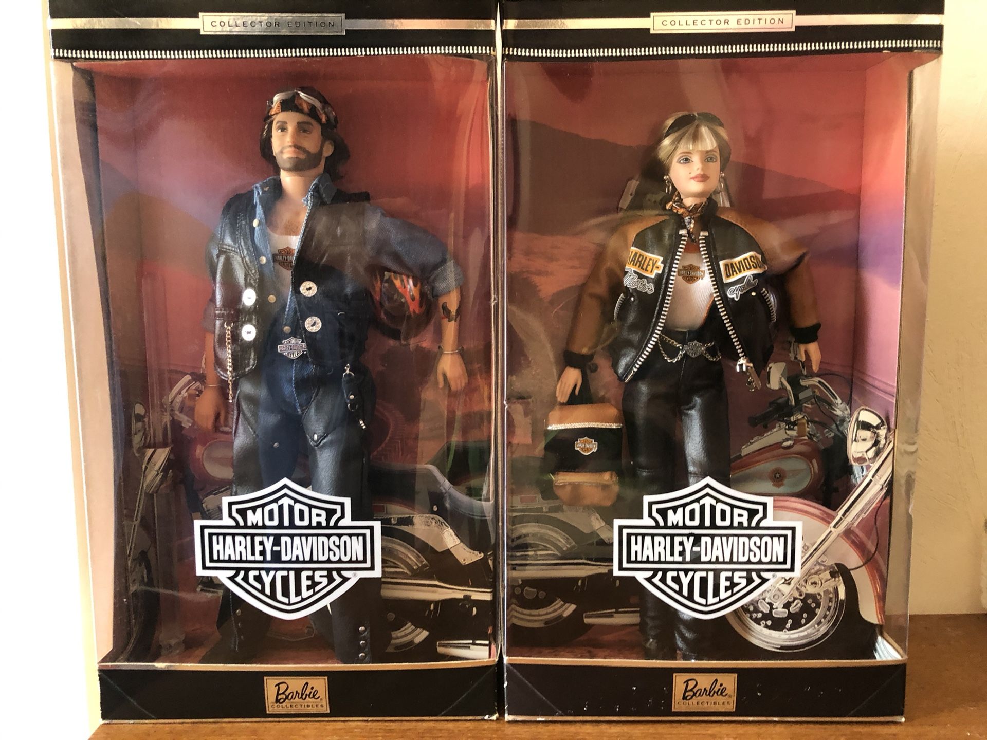 Harley Davidson Barbie & Ken Dolls
