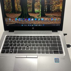 i5..i5..HP  WINDOWS  11 ELITEBOOK  840 -G4…7 GENERATION   ….130 GB …SSD  ( Capacity  ) 16.0 RAM . READY FOR CLASSES  From  HOME 